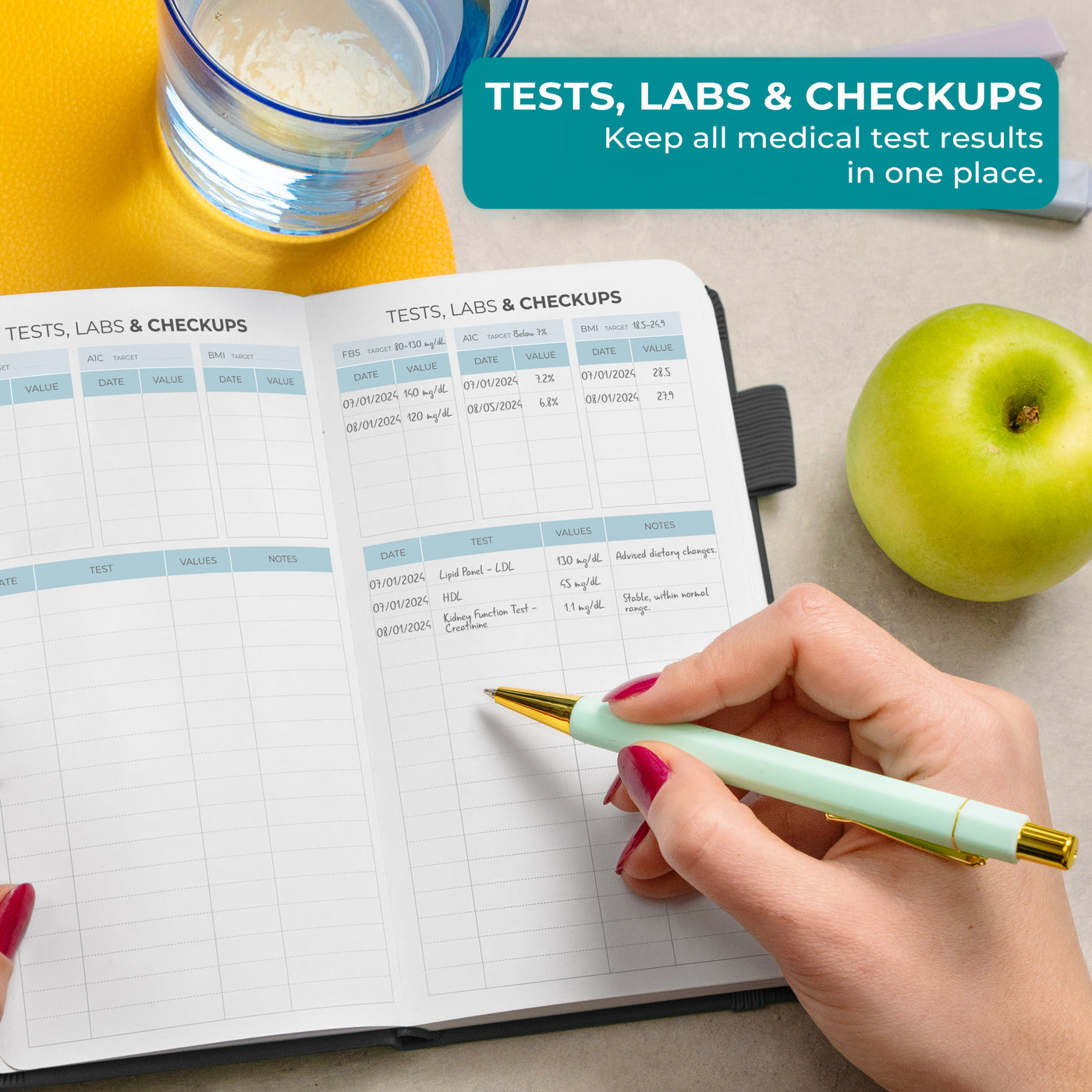 Diabetes Log Book