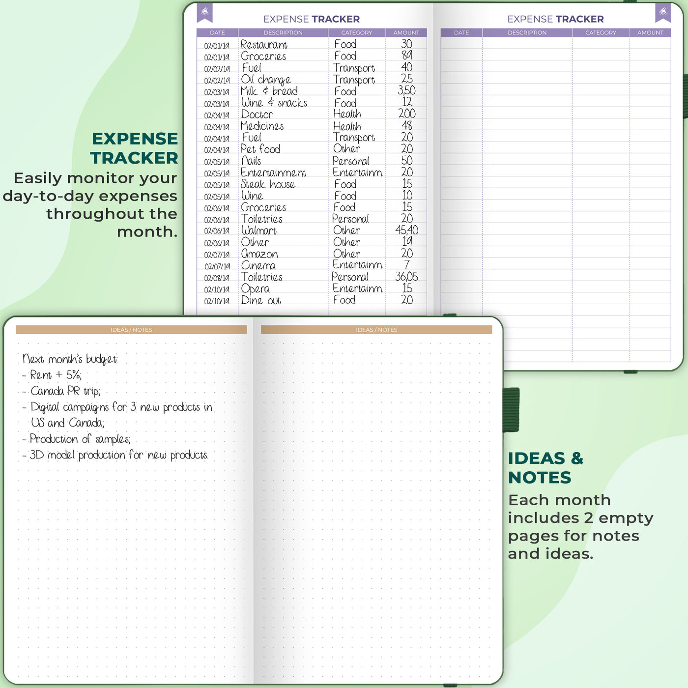Budget Book 2.0 - Master Spending, Saving & Investing
