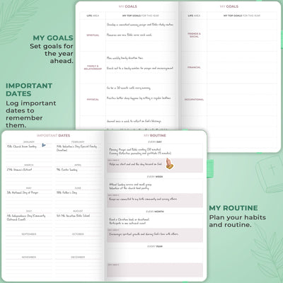 Christian Hourly Weekly Planner