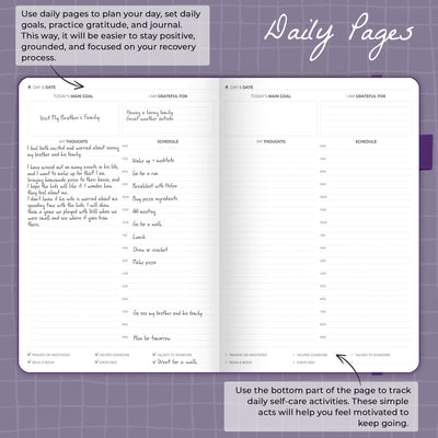 Addiction Recovery Journal Large