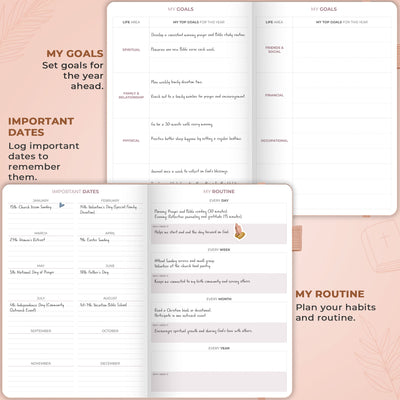 Christian Hourly Weekly Planner