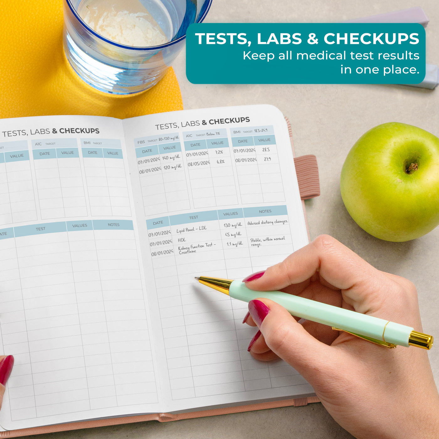 Diabetes Log Book