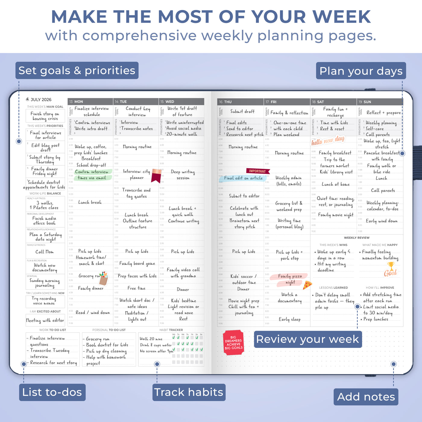 Dated PRO Schedule (A4) 2026