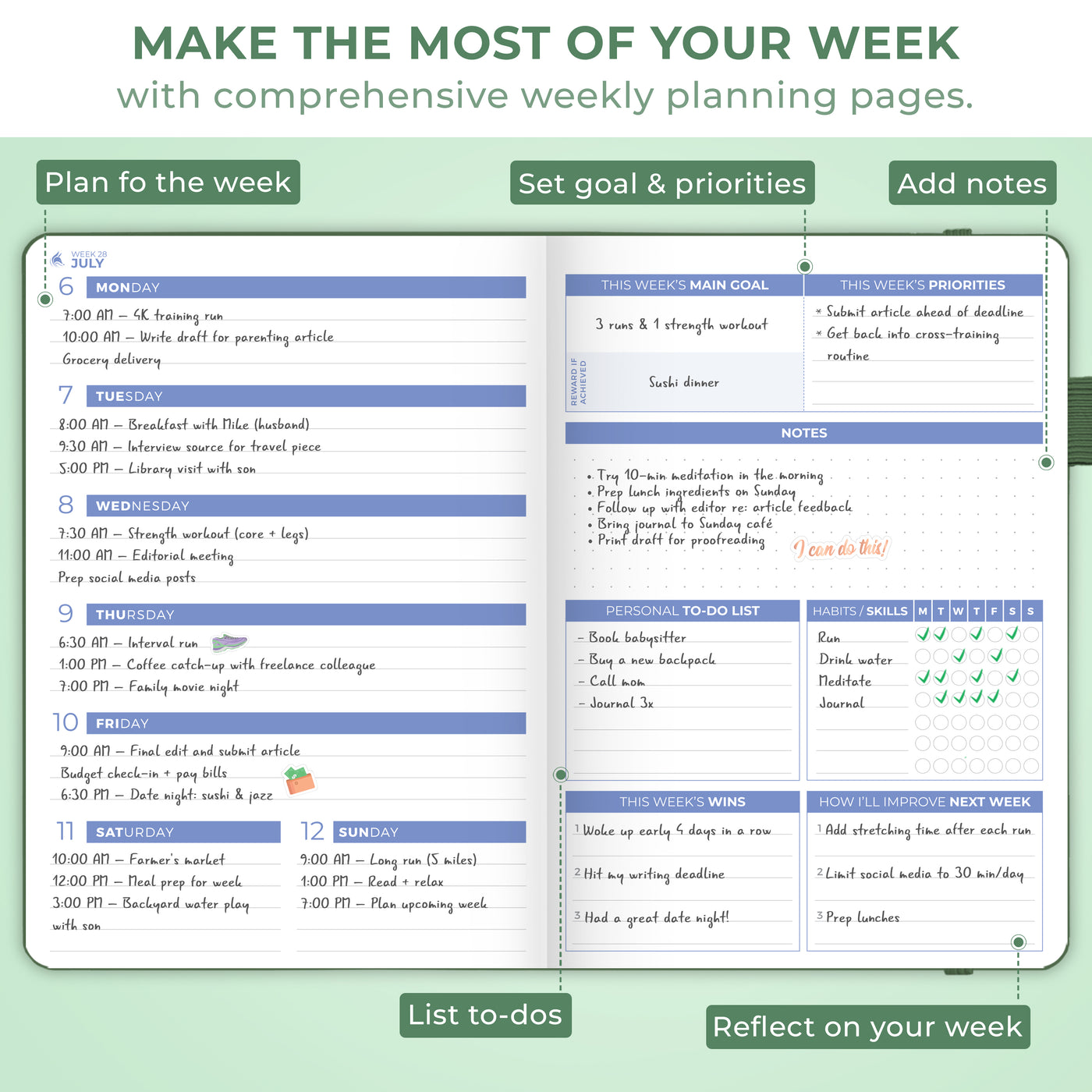 Dated Weekly 2nd Edition (A5) 2026