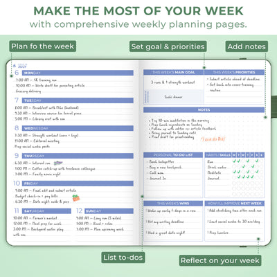 Dated Weekly 2nd Edition (A5) 2026