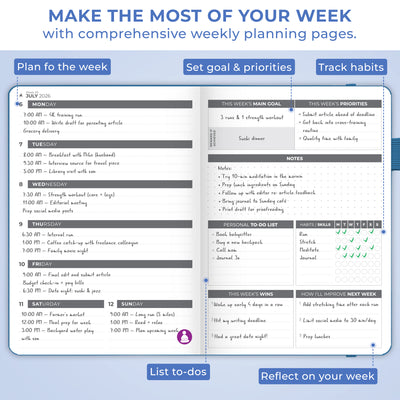 Dated Weekly Planner 2026