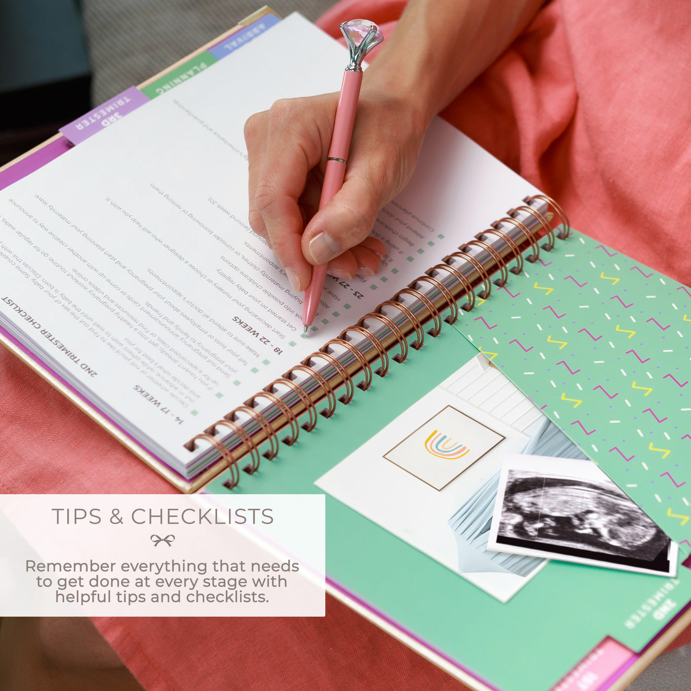 Pregnancy Journal & Memory Book (SonoFrame Edition)