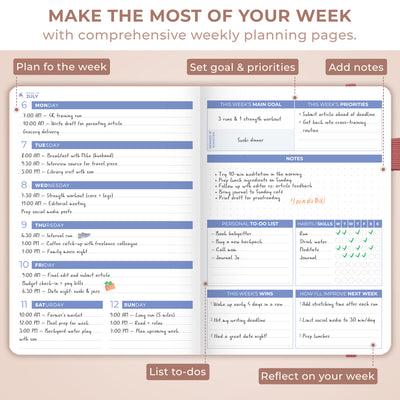 Dated Weekly 2nd Edition (A5) 2026