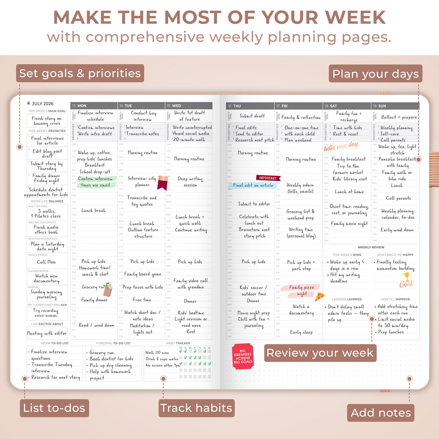 Dated PRO Schedule (A4) 2026
