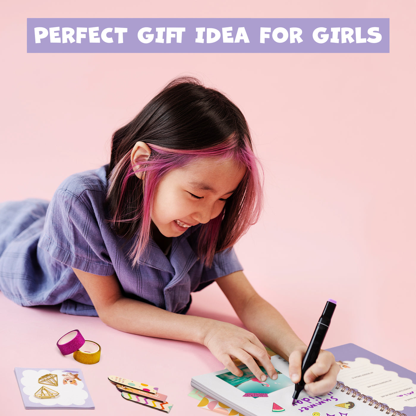 Clever Fox DIY Journal Kit for Girls