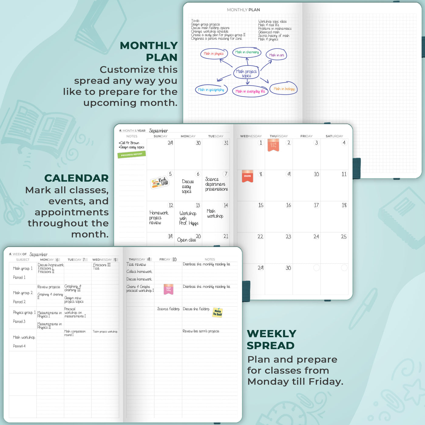 Large Teacher Planner
