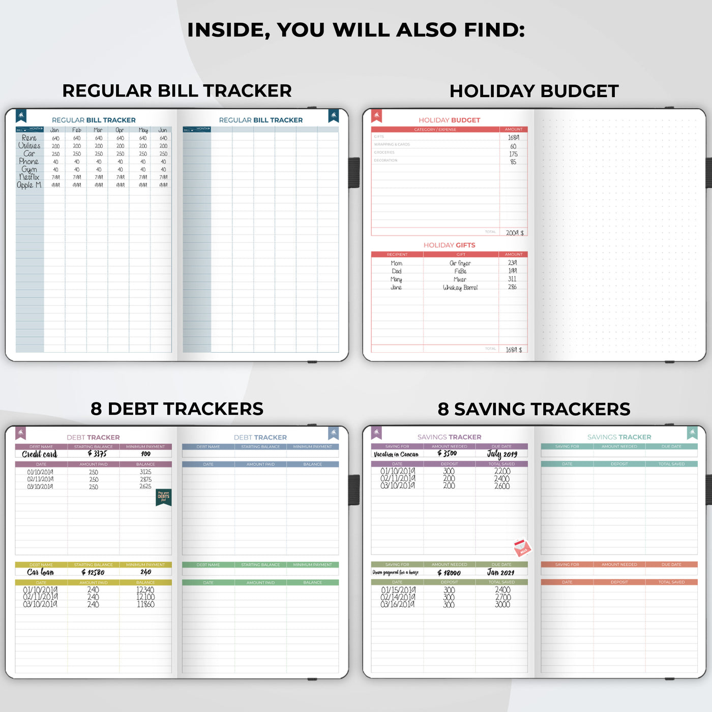Budget Book 2.0 - Master Spending, Saving & Investing