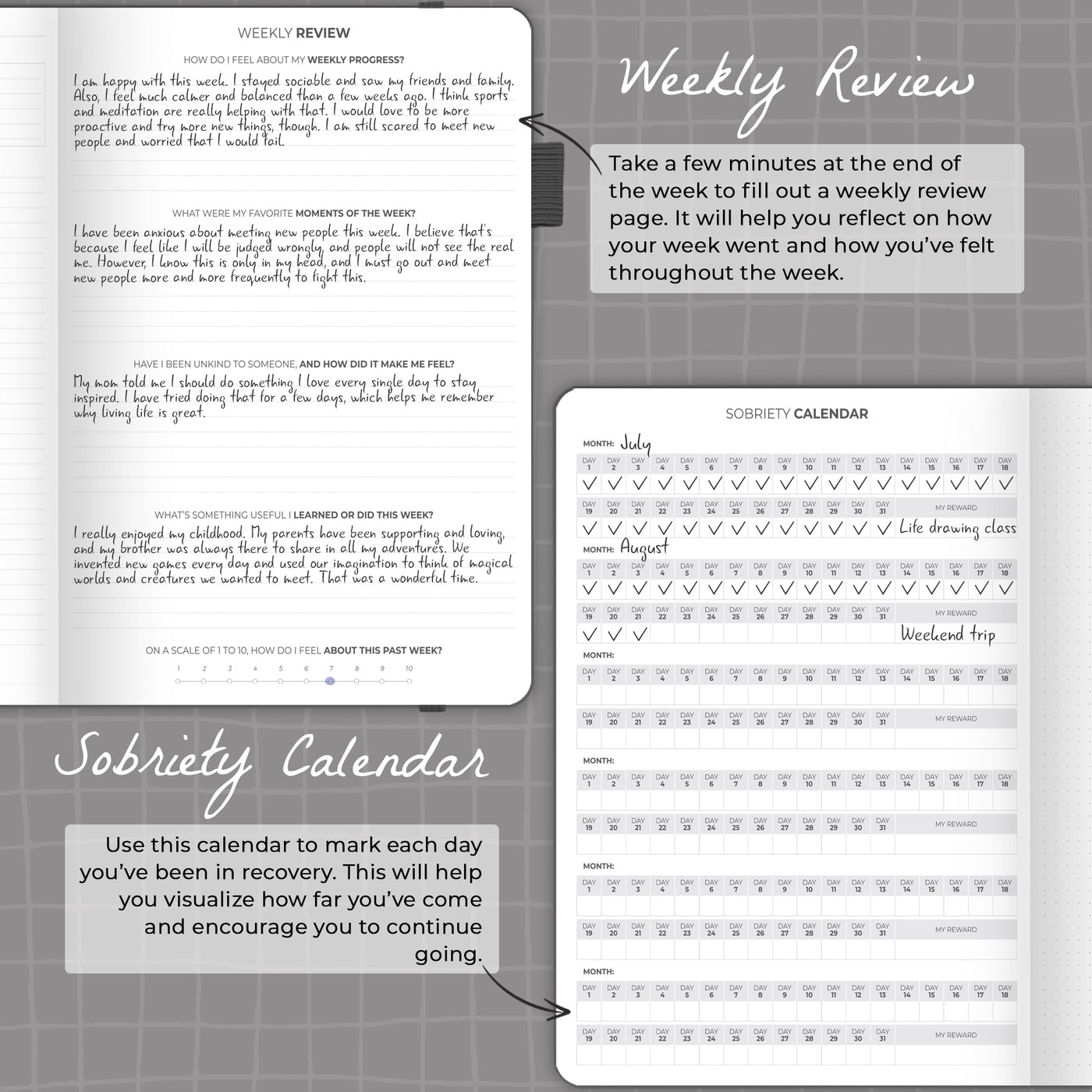Addiction Recovery Journal Large