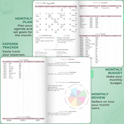 Christian Hourly Weekly Planner