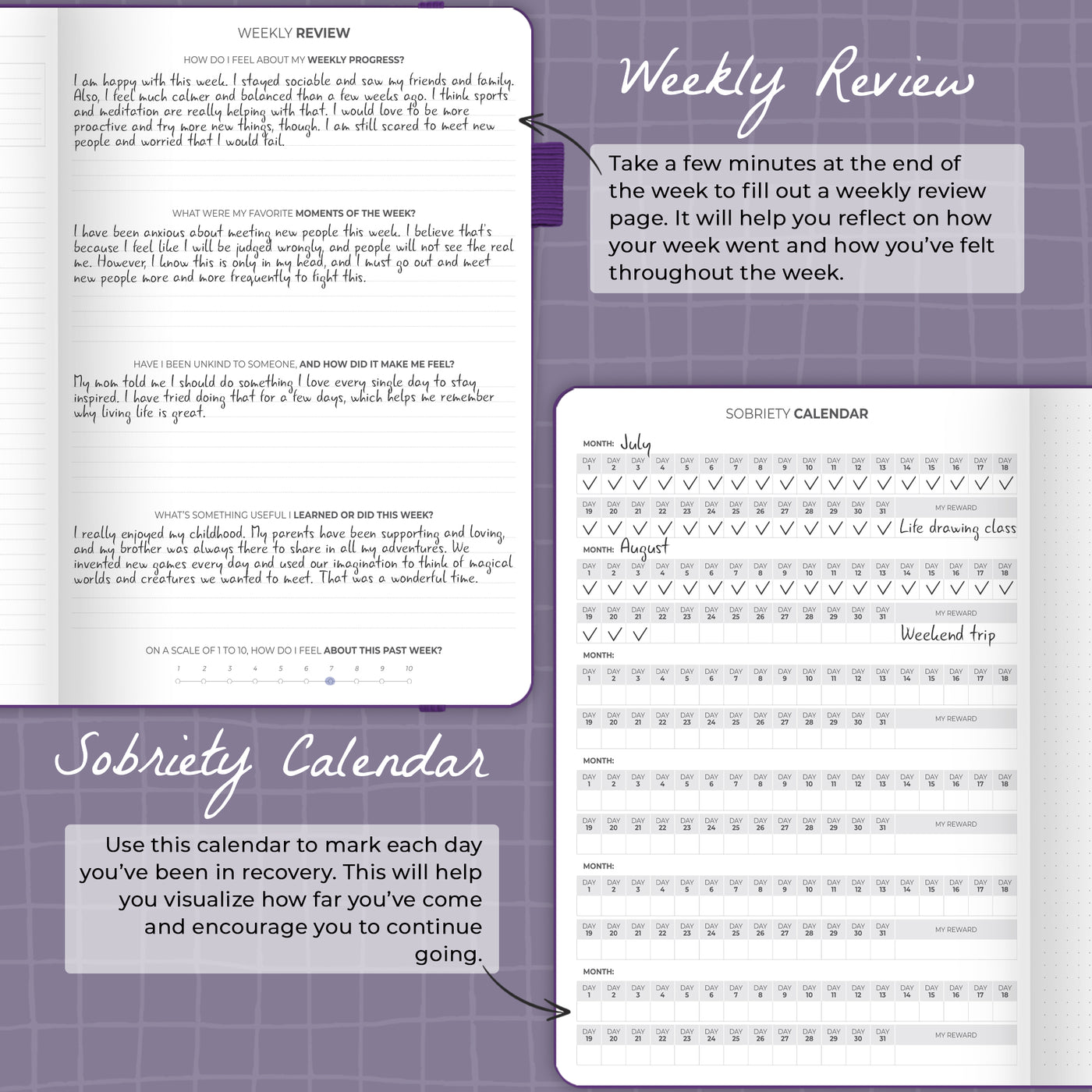 Addiction Recovery Journal Large