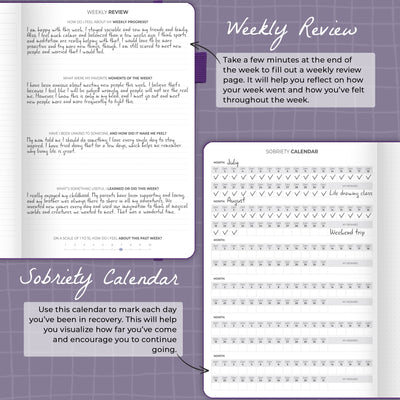 Addiction Recovery Journal Large