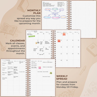 Teacher Planner Spiral