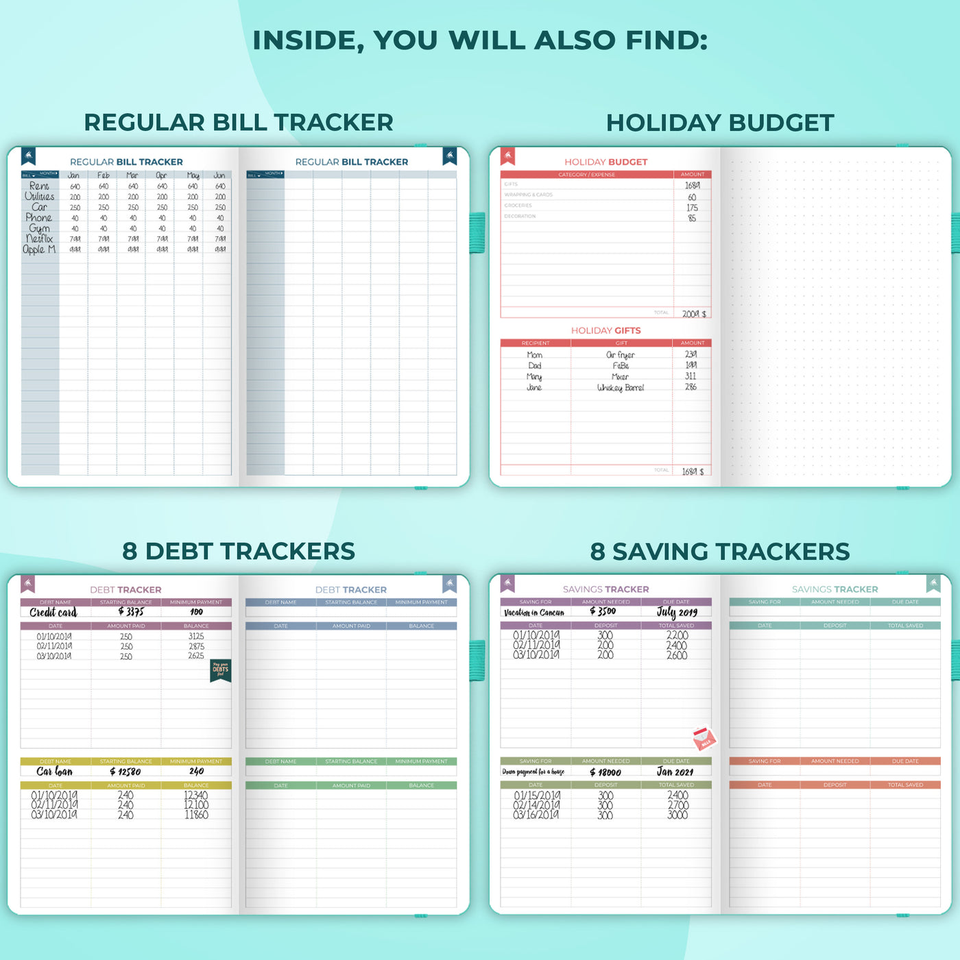 Budget Book 2.0 - Master Spending, Saving & Investing