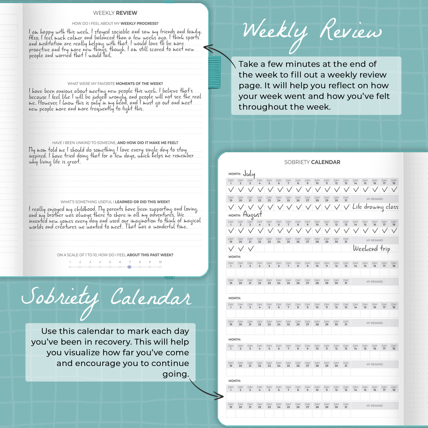 Addiction Recovery Journal Large