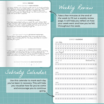 Addiction Recovery Journal Large