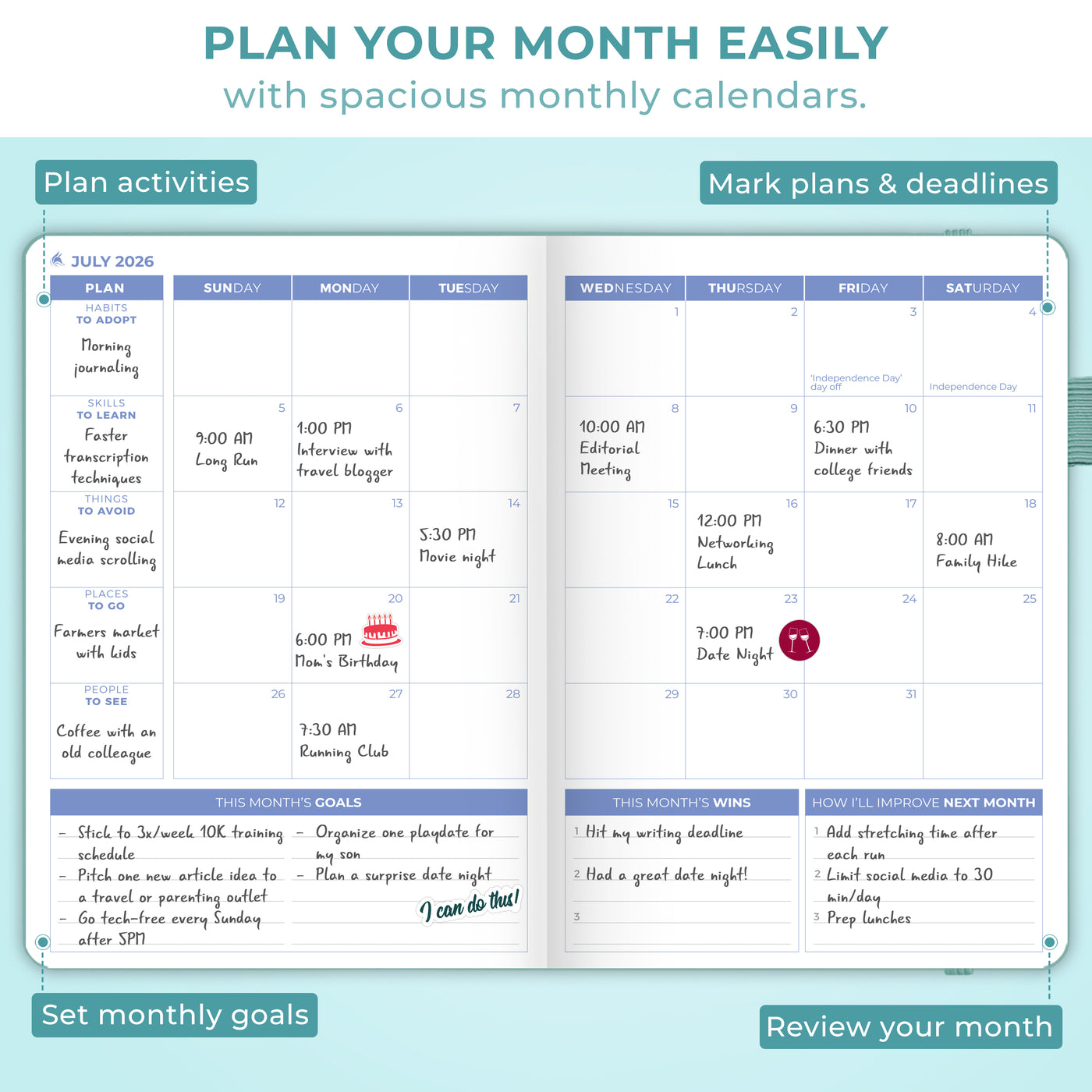 Dated Weekly 2nd Edition (A5) 2026