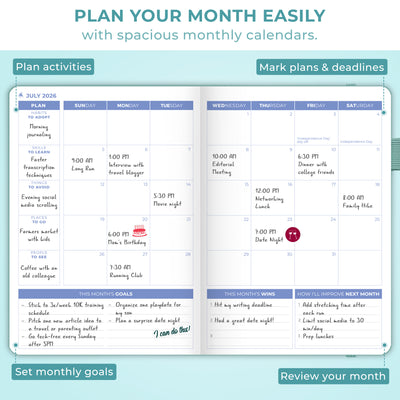 Dated Weekly 2nd Edition (A5) 2026