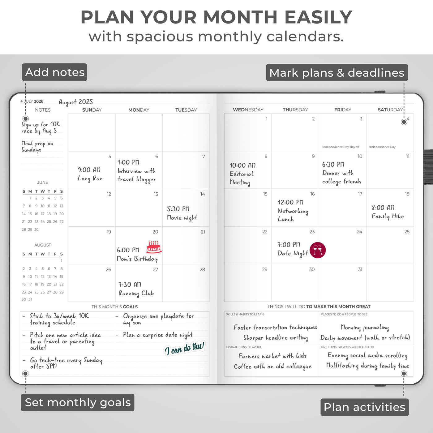 Dated Weekly PRO Premium (A4) 2026