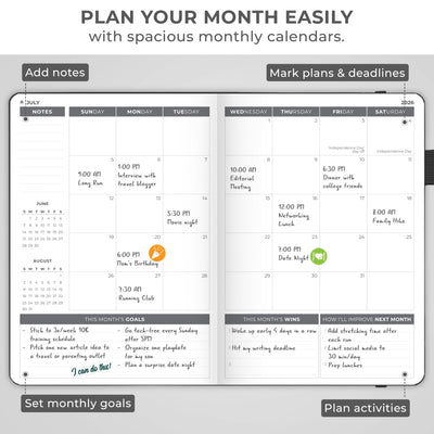Dated Weekly Planner 2026