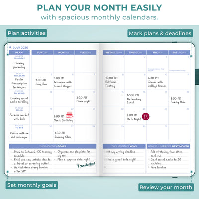 Dated Weekly 2nd Edition (A5) 2026