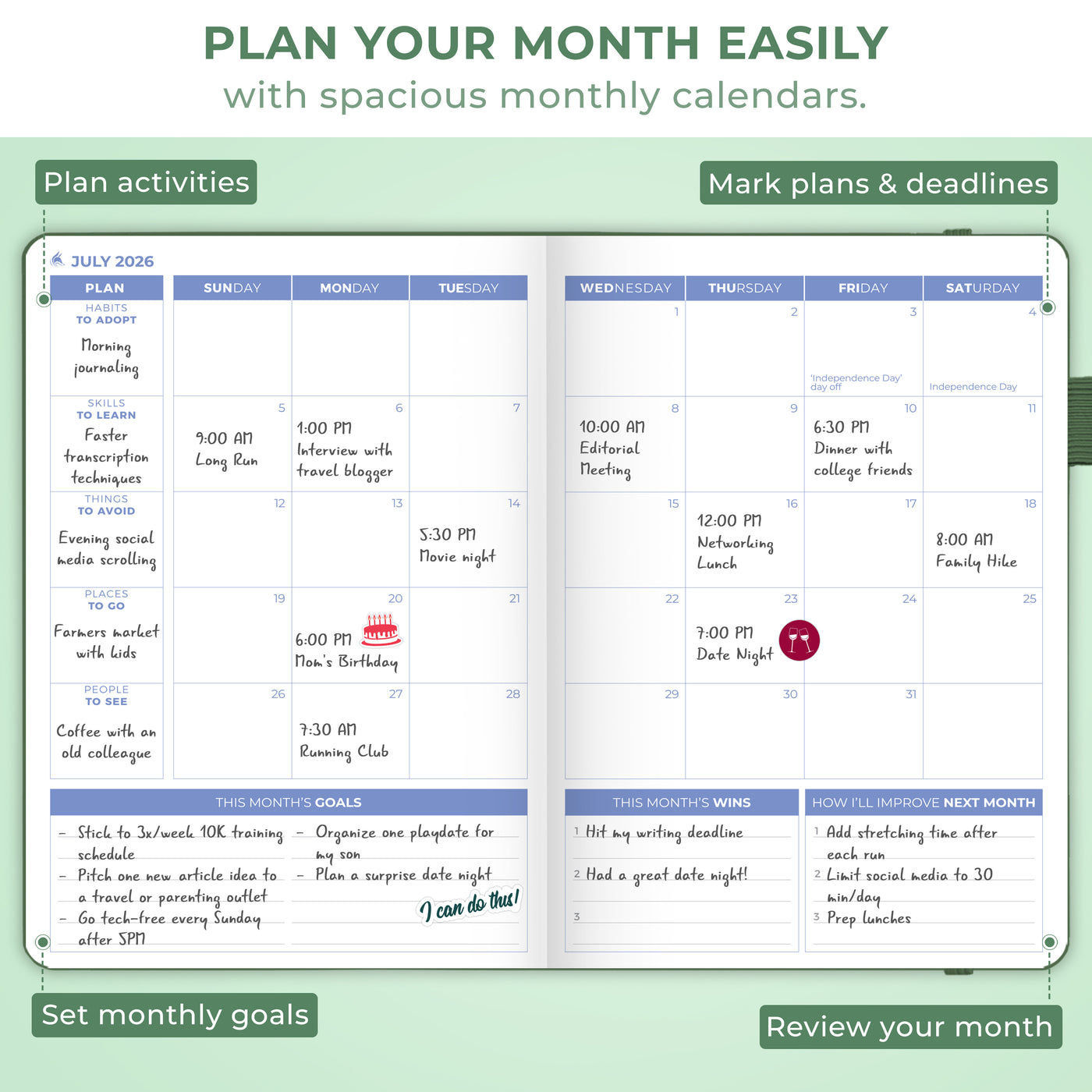 Dated Weekly 2nd Edition (A5) 2026