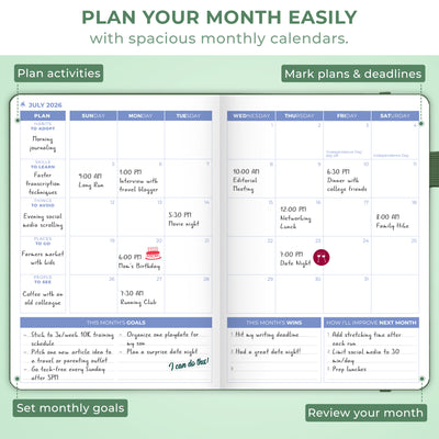 Dated Weekly 2nd Edition (A5) 2026