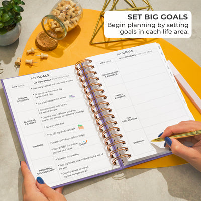 Dated Weekly Planner with Tabs (2026)