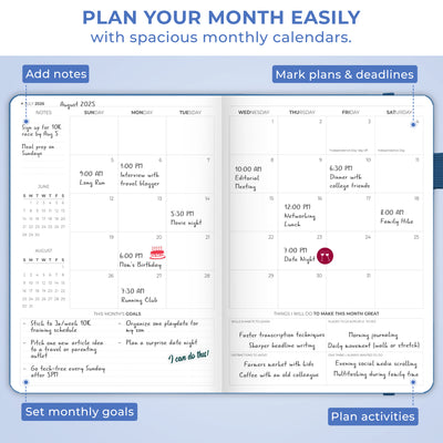 Dated Weekly PRO Premium (A4) 2026