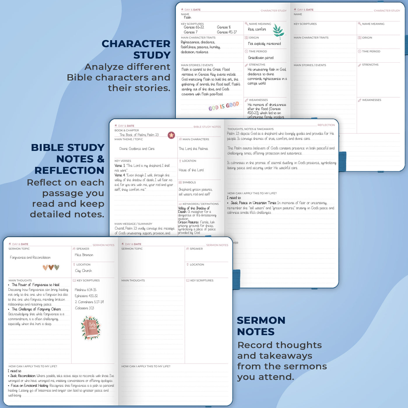 Study Journal Pdf Bible Study Journal – Clever Fox®