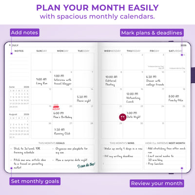 Dated Weekly Planner Premium 2026