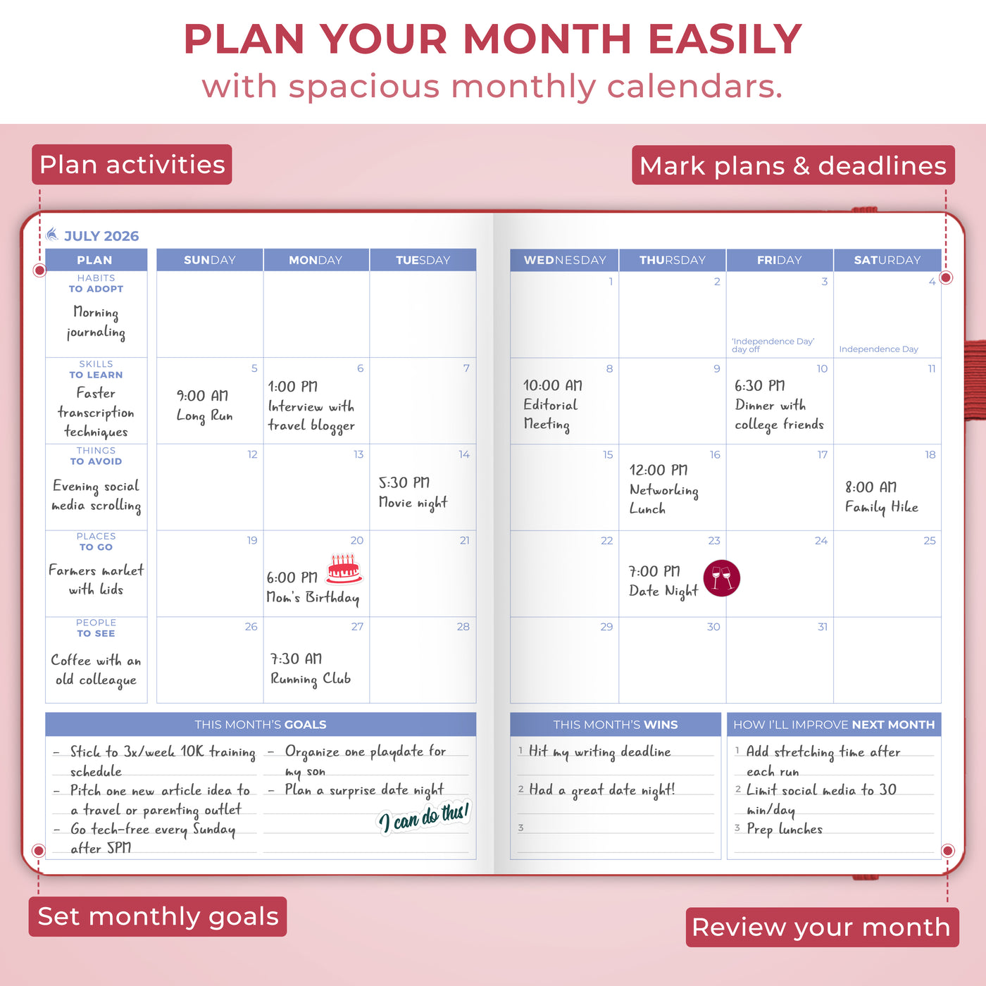 Dated Weekly 2nd Edition (A5) 2026