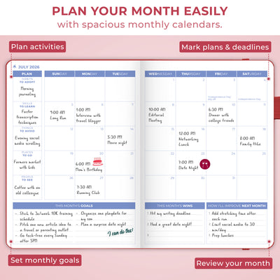 Dated Weekly 2nd Edition (A5) 2026