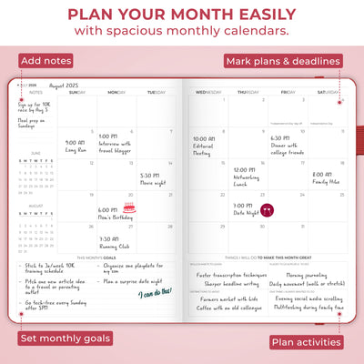Dated Weekly PRO Premium (A4) 2026