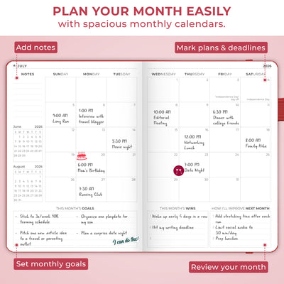 Dated Weekly Planner Premium 2026