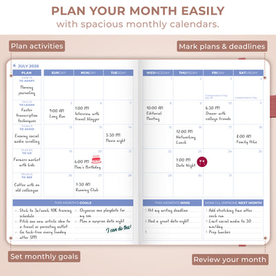 Dated Weekly 2nd Edition (A5) 2026