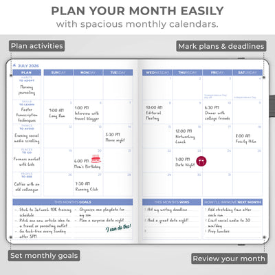 Dated Weekly 2nd Edition (A5) 2026