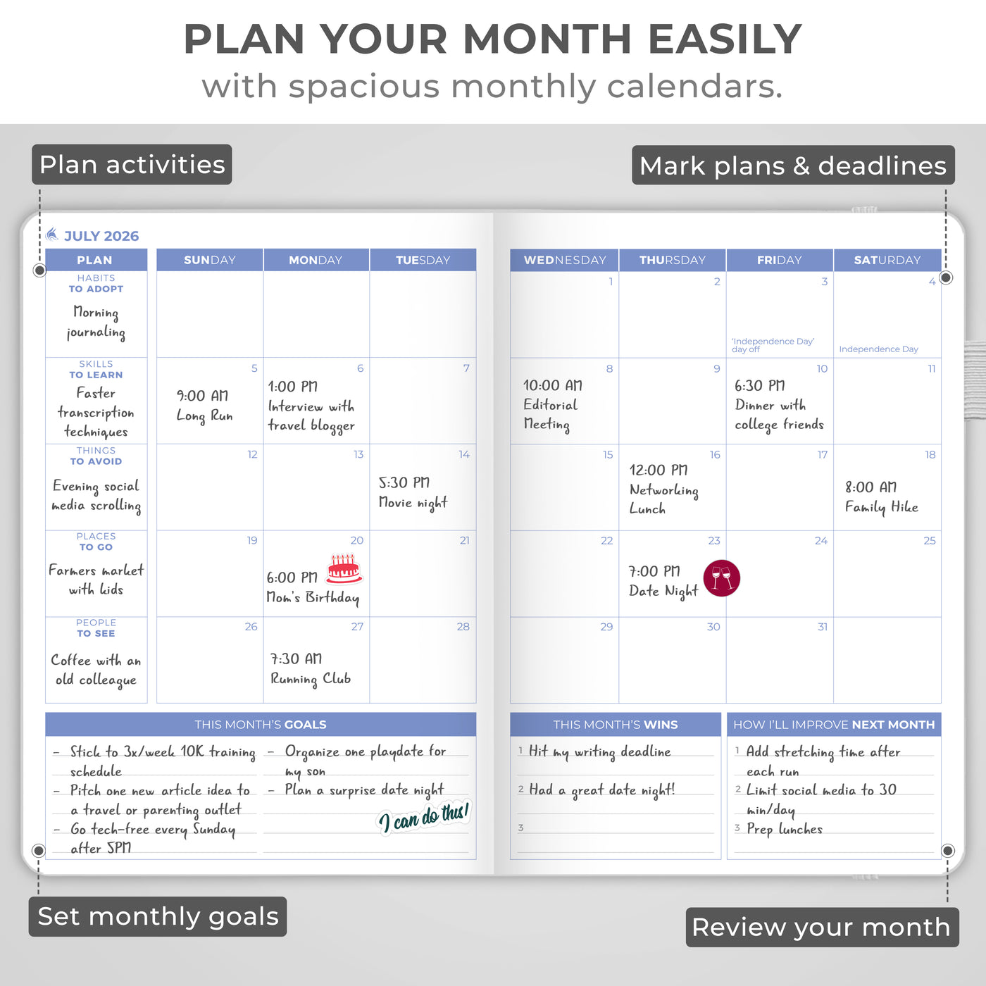 Dated Weekly 2nd Edition (A5) 2026