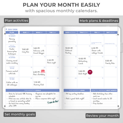 Dated Weekly 2nd Edition (A5) 2026