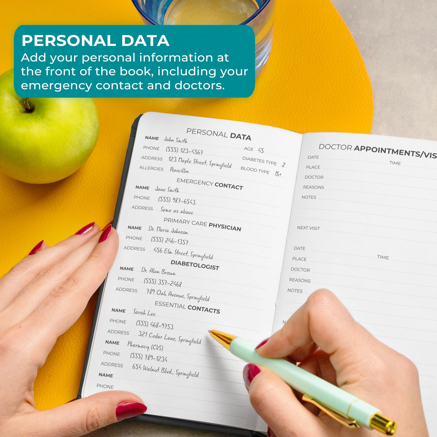 Diabetes Log Book