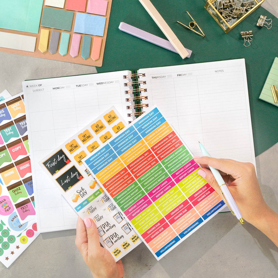 Teacher Planner Spiral – Clever Fox®