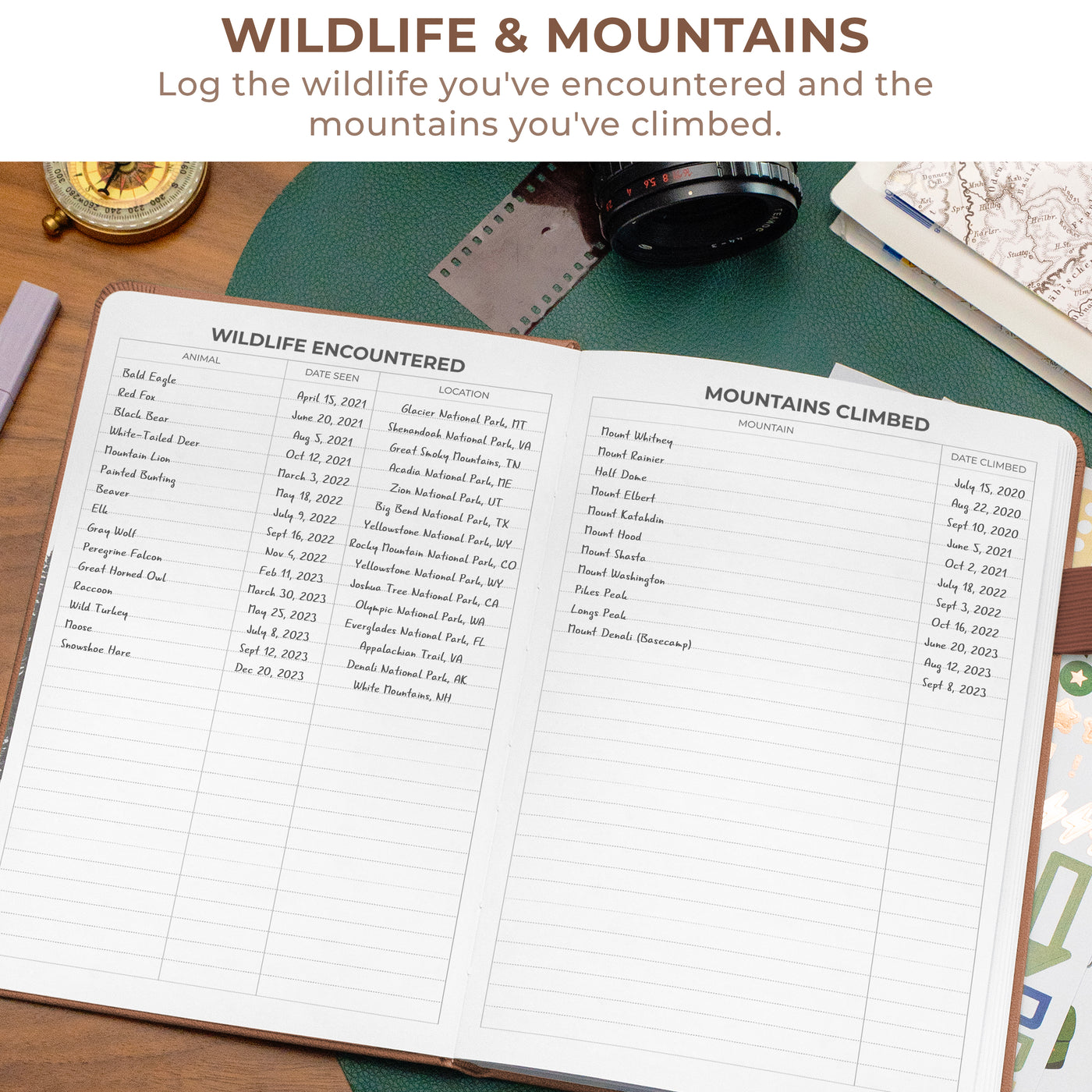 Hiking Journal