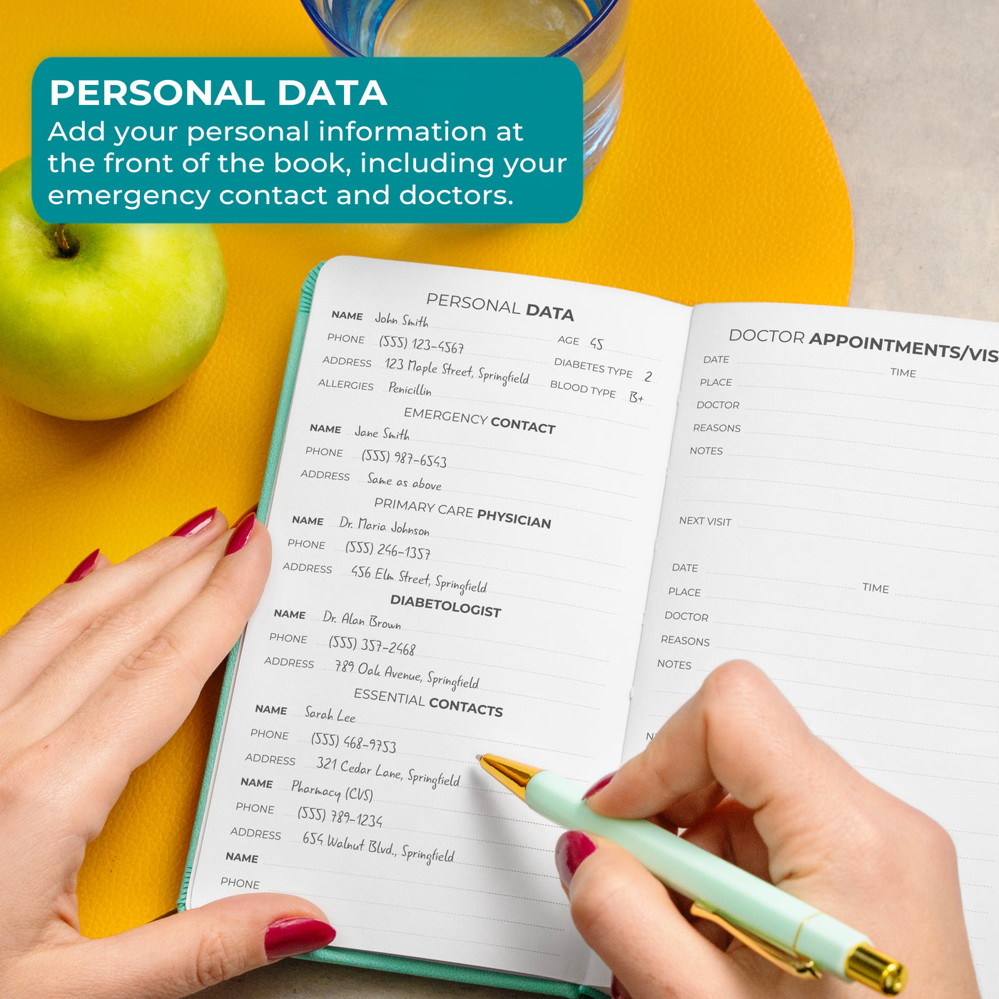 Diabetes Log Book