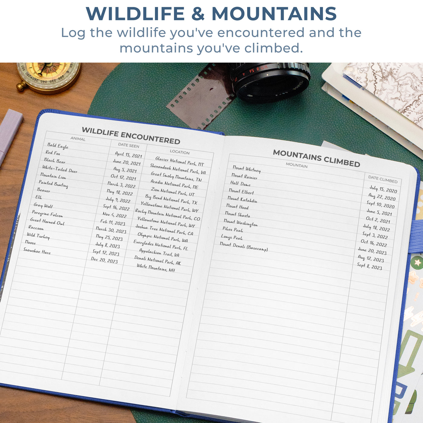 Hiking Journal