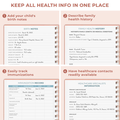 My Child's Health Record Keeper