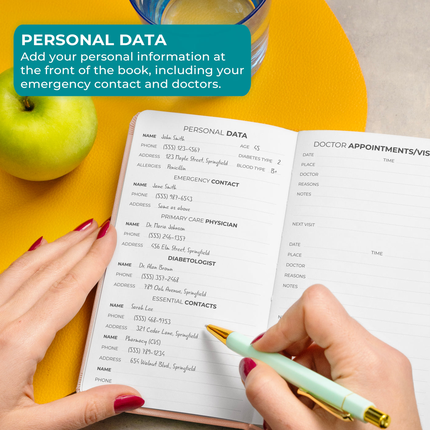 Diabetes Log Book